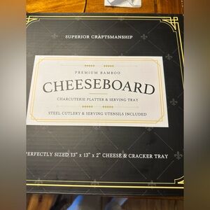 New Cheeseboard with knives Charcuterie